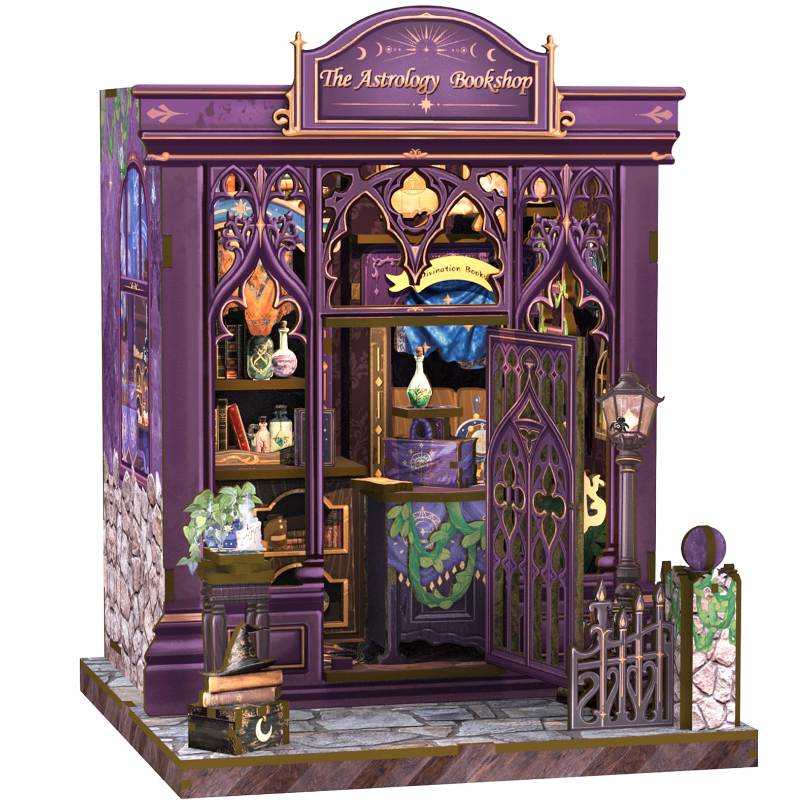 CuteBee DIY Book Nook Kit Dollhouse Kit Miniature House Kit BookNook 3D Wood Craft Bookforge Decoration with LED for Teens and Adults Great Gift
CuteBee DIY Book Nook Kit Dollhouse Kit Miniature House Kit BookNook 3D Wood Craft Bookforge Decoration with LED for Teens and Adults Great Gift