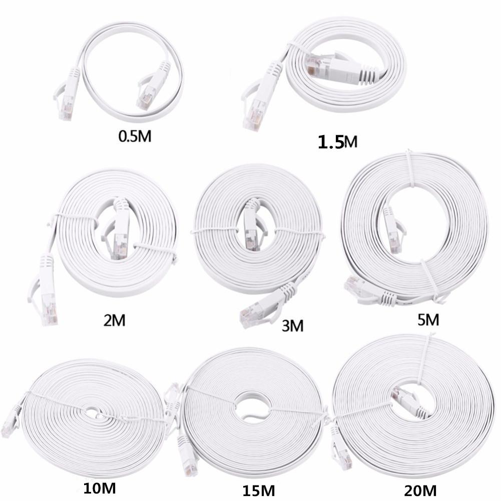0.5m 1.5m 2m 3m 5m 10m 15m 20m Ethernet Cable High Speed RJ45 CAT6 Flat Ethernet Network LAN Cable 15m
0.5m 1.5m 2m 3m 5m 10m 15m 20m Ethernet Cable High Speed RJ45 CAT6 Flat Ethernet Network LAN Cable 15m