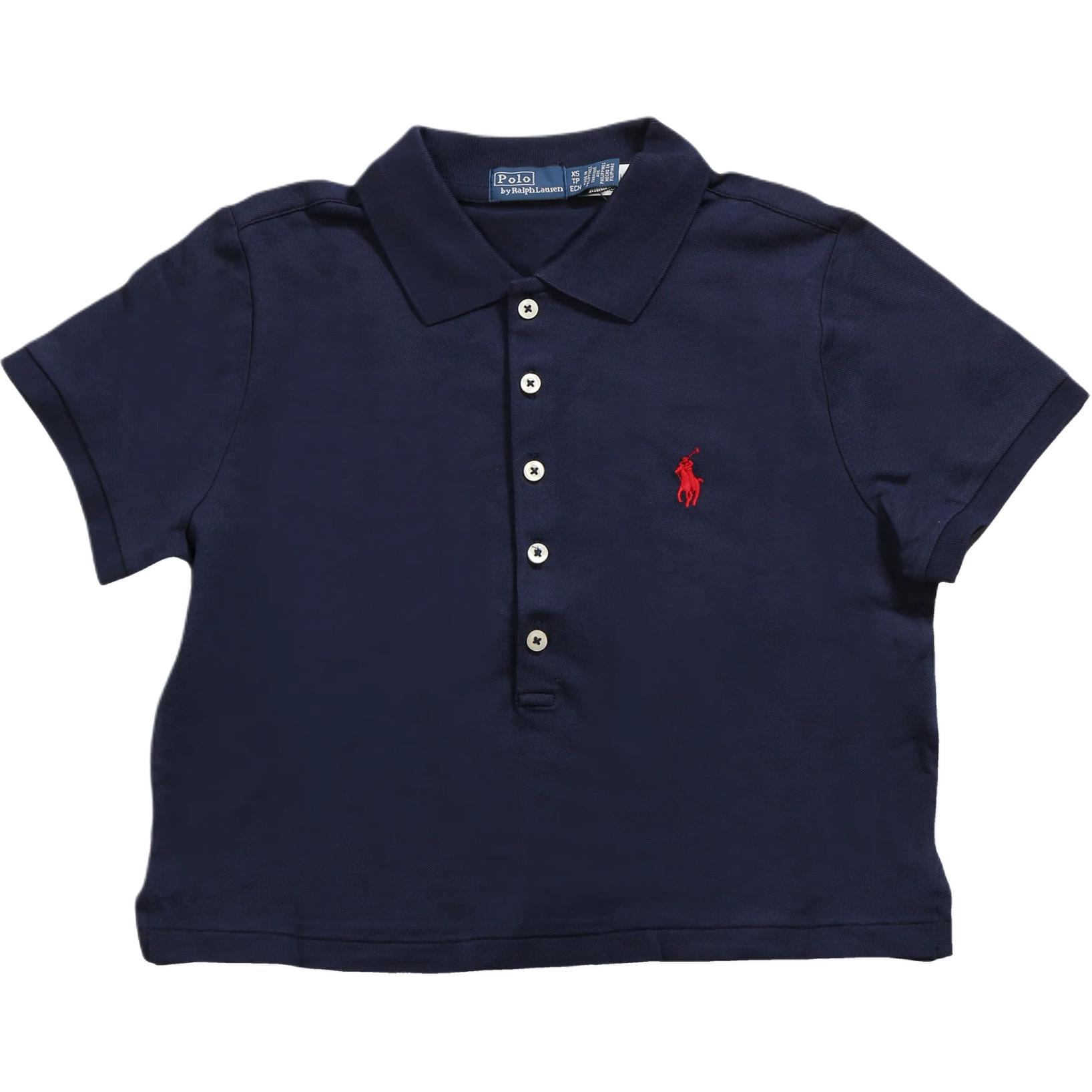 Polo Ralph Lauren Однотонная рубашка поло с коротким рукавом на пуговицах Женские топы Темно-синий 211965104-002 S
Polo Ralph Lauren Однотонная рубашка поло с коротким рукавом на пуговицах Женские топы Темно-синий 211965104-002 S