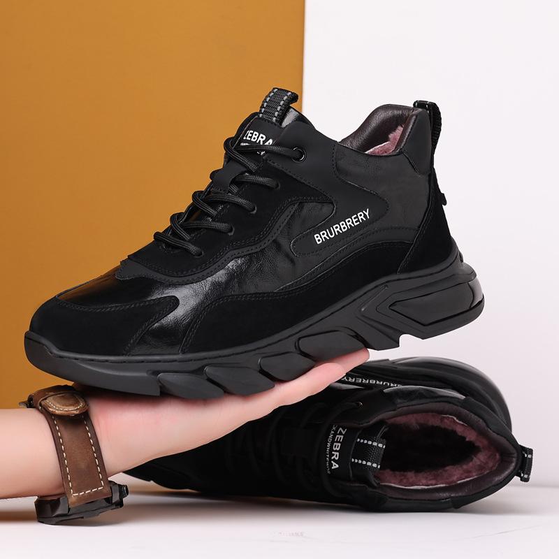 Winter new wool leather men s cotton shoes velvet warm sports and leisure men s shoes young outdoor men s leather shoes 38
Winter new wool leather men s cotton shoes velvet warm sports and leisure men s shoes young outdoor men s leather shoes 38