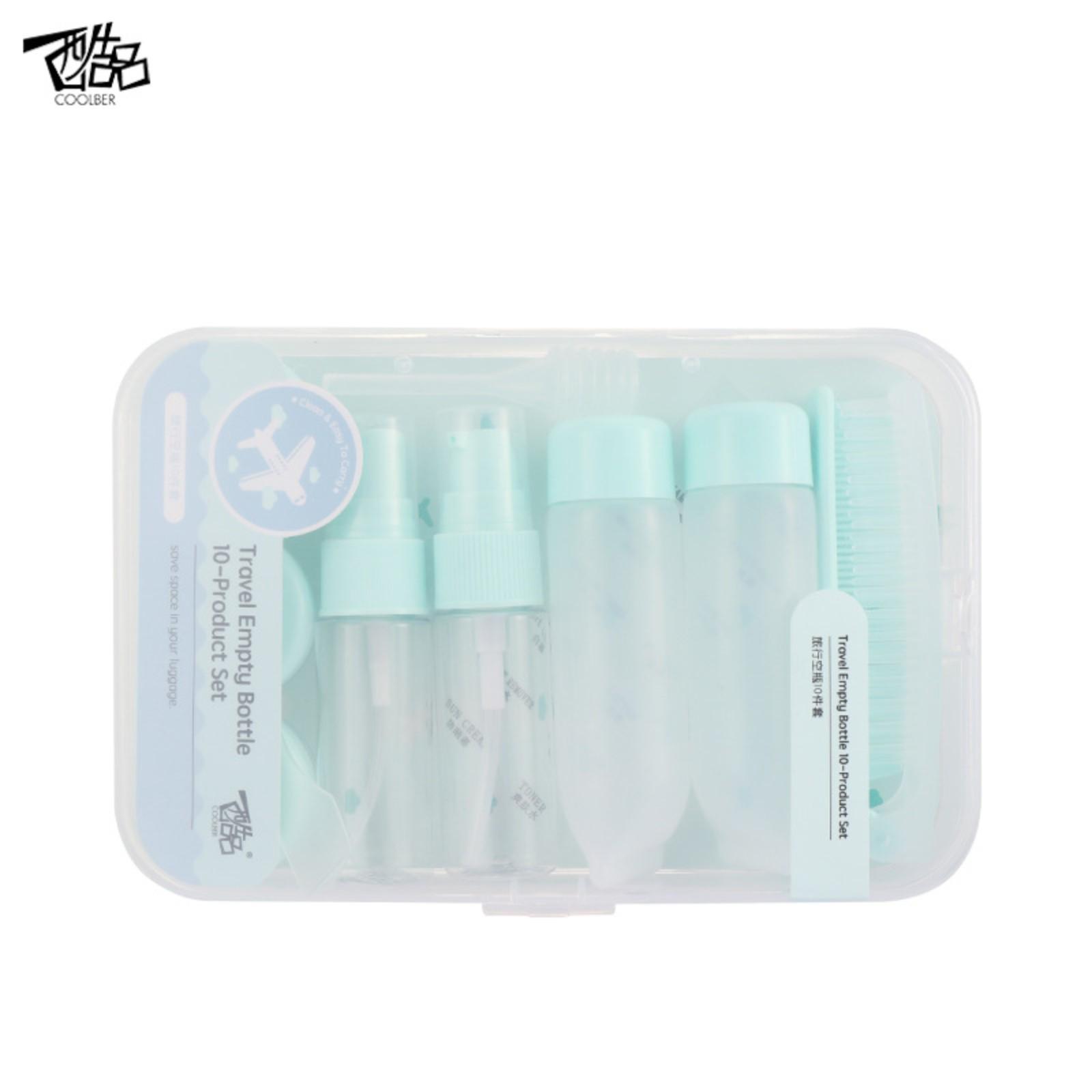 Travelling Dispenser Bottle Empty Bottle Set Cosmetic Bottle Portable Spray Bottle One Size
Travelling Dispenser Bottle Empty Bottle Set Cosmetic Bottle Portable Spray Bottle One Size