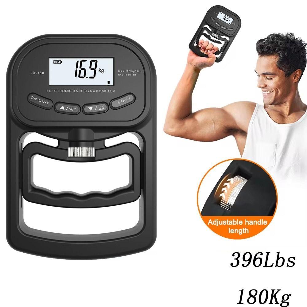 Electronic Digital Hand Dynamometer 396Lbs/180Kg Grip Strength Measurement Meter Home School
Electronic Digital Hand Dynamometer 396Lbs/180Kg Grip Strength Measurement Meter Home School