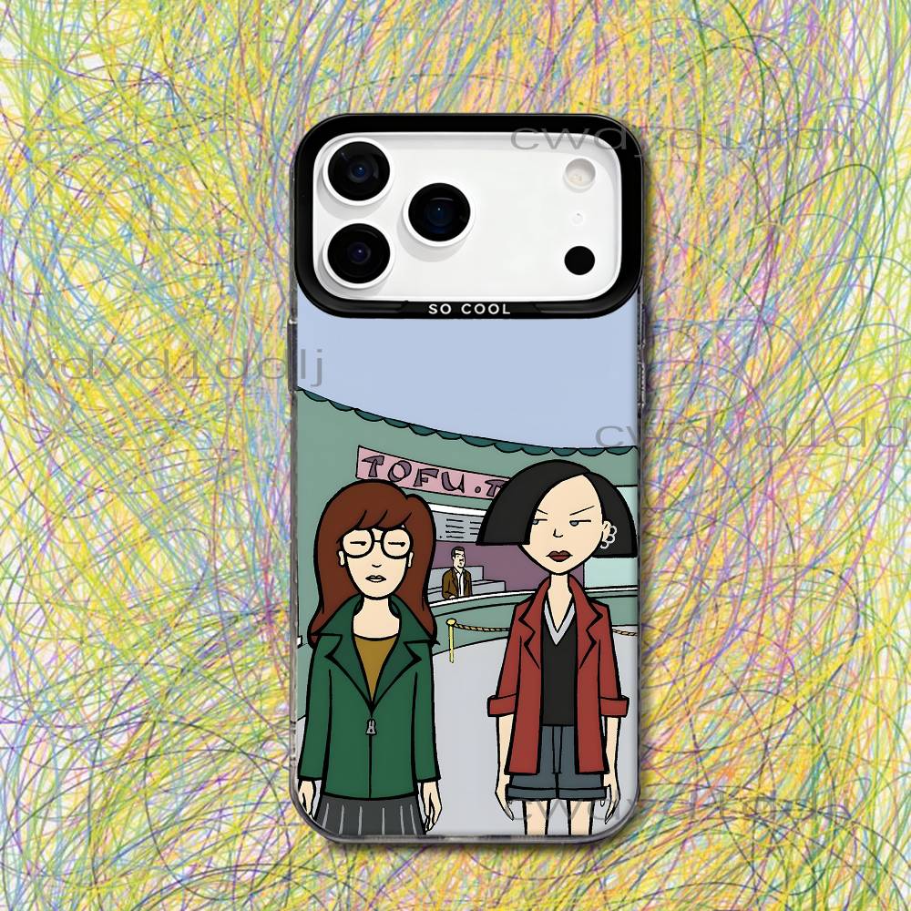 Cool D-Daria Cartoon Girl Phone Case For iPhone 17,16,15,14,13,12,11,X,8,7,Pro,Max,Plus,SE4,Air,Mini IMD Gray Hard Matte iPhone15plus
Cool D-Daria Cartoon Girl Phone Case For iPhone 17,16,15,14,13,12,11,X,8,7,Pro,Max,Plus,SE4,Air,Mini IMD Gray Hard Matte iPhone15plus