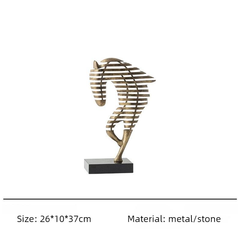 Horse Head Figurines Creative Desktop Metal Miniatures Figurines Living Room Decoration Ornament Home Decoration Accessories
Horse Head Figurines Creative Desktop Metal Miniatures Figurines Living Room Decoration Ornament Home Decoration Accessories