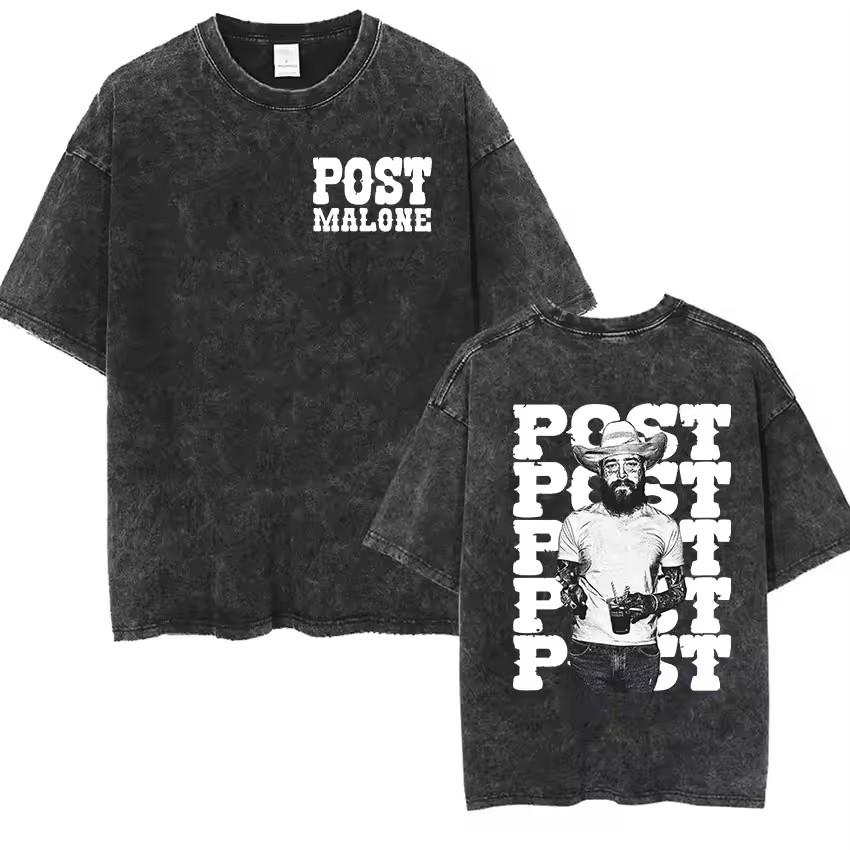Rapper P-Posts M-Malones Vintage Washed Mens Clothes Tee Shirt Homme Graphic T-Shirts Men Tshirt for Men Ropa Hombre S
Rapper P-Posts M-Malones Vintage Washed Mens Clothes Tee Shirt Homme Graphic T-Shirts Men Tshirt for Men Ropa Hombre S