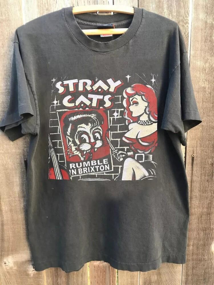 Stray Cats Band Retro Charcoal Short Sleeve Cotton Reprint Tshirt Unisex S5XL Unisex T-Shirt L
Stray Cats Band Retro Charcoal Short Sleeve Cotton Reprint Tshirt Unisex S5XL Unisex T-Shirt L