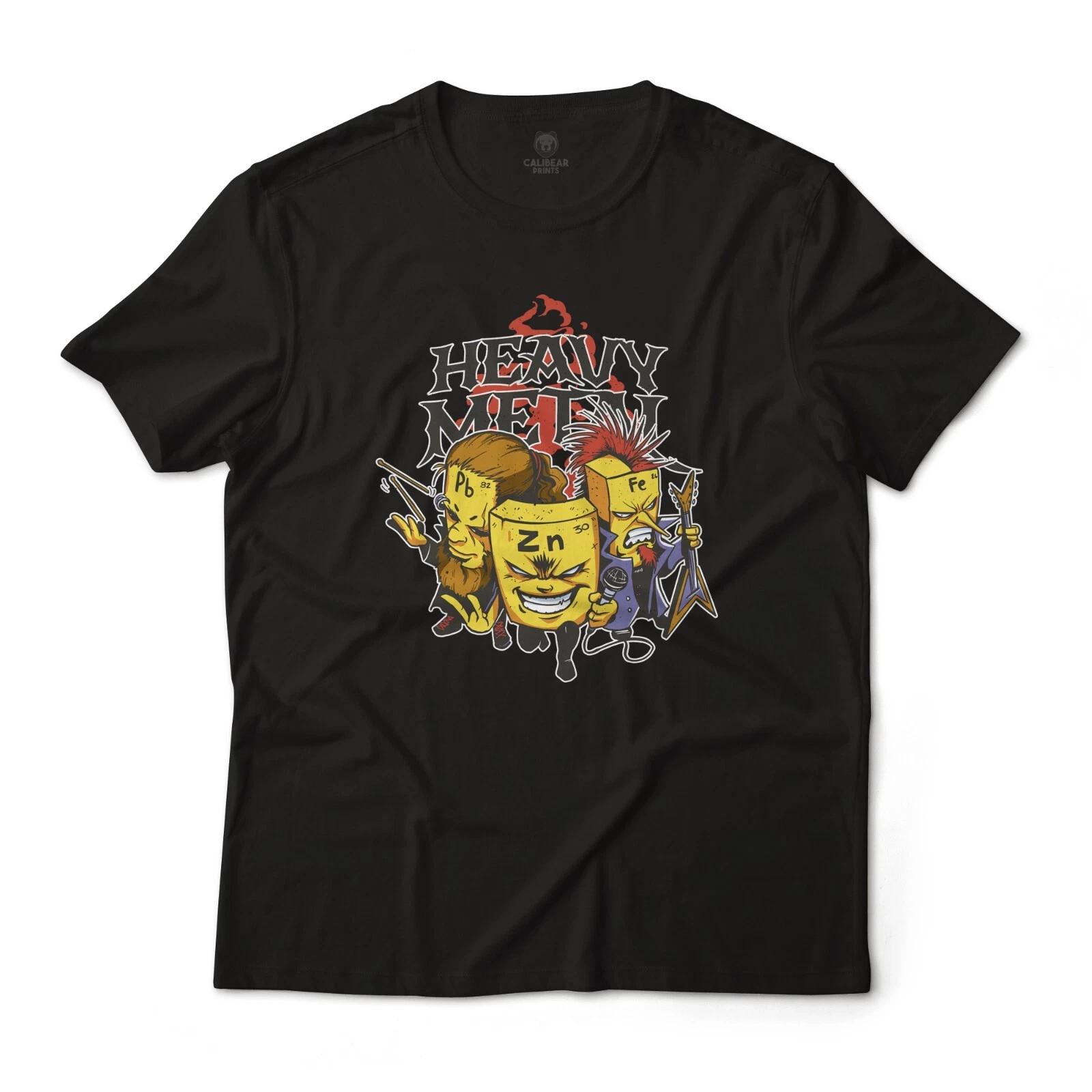 Heavy Metal, Science Periodic Table Pun Graphic T-T-Shirt Lightweight Cotton Tee 4XL
Heavy Metal, Science Periodic Table Pun Graphic T-T-Shirt Lightweight Cotton Tee 4XL