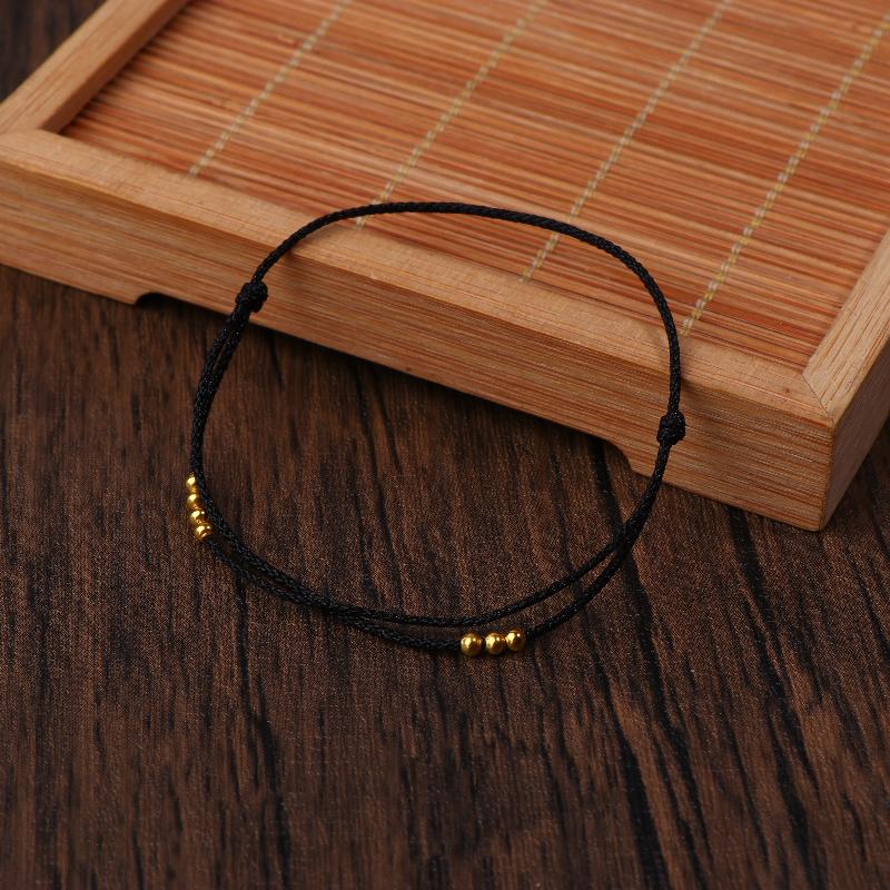 Handmade Bead Bracelet Red Rope Adjustable Transfer Lucky Beads Simple Style Friendship Bracelet Fine Jewelry Gift чорний
Handmade Bead Bracelet Red Rope Adjustable Transfer Lucky Beads Simple Style Friendship Bracelet Fine Jewelry Gift чорний