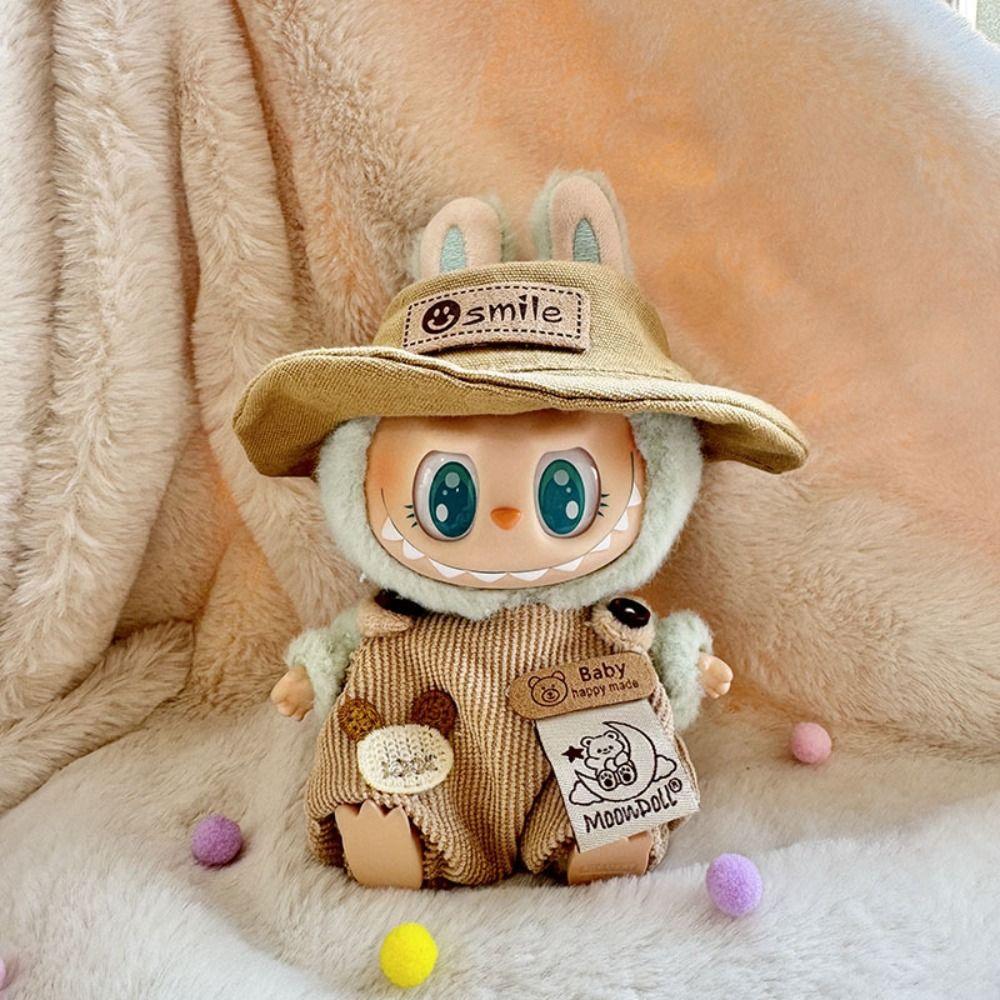 Bear suspender Sitting Party Labubu Doll Clothes Replacement Mini Cotton Doll s Clothes Idol Dolls чорний
Bear suspender Sitting Party Labubu Doll Clothes Replacement Mini Cotton Doll s Clothes Idol Dolls чорний