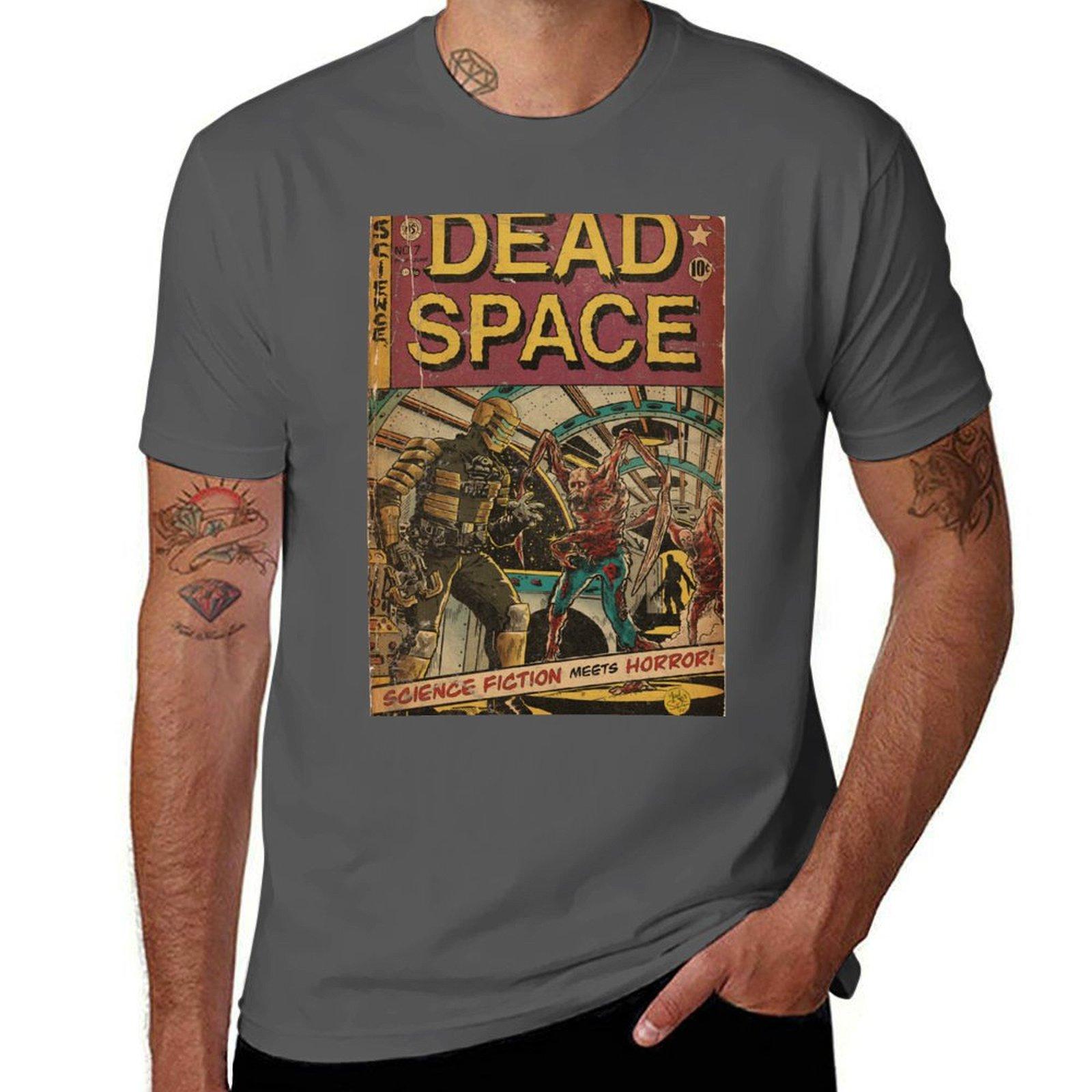 Dead Space фанатський арт комікс обкладинка Футболка кастомний дизайн свій власний чорний спортивні фанати милий одяг чоловічі вінтажні футболки XL
Dead Space фанатський арт комікс обкладинка Футболка кастомний дизайн свій власний чорний спортивні фанати милий одяг чоловічі вінтажні футболки XL
