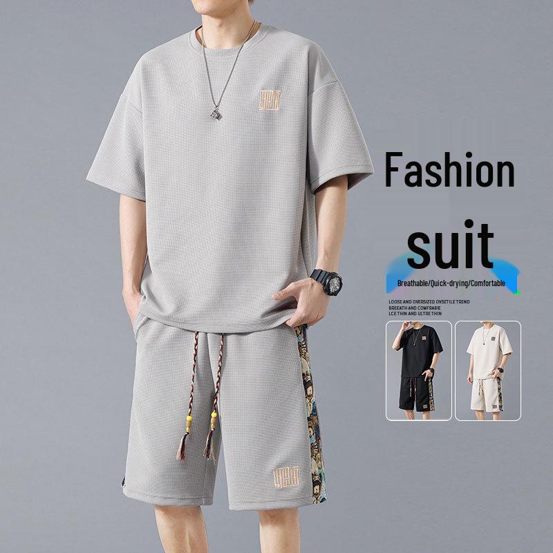 2025 Men s Trendy Plus Size Casual Waffle Set: Breathable, Handsome, Versatile Sport Outfit 3XL брудно-білий
2025 Men s Trendy Plus Size Casual Waffle Set: Breathable, Handsome, Versatile Sport Outfit 3XL брудно-білий