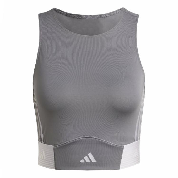 Adidas Hyperglam Training Tank Top Color Block Fitness Vest Women Tops Gray IK5504 2XL
Adidas Hyperglam Training Tank Top Color Block Fitness Vest Women Tops Gray IK5504 2XL