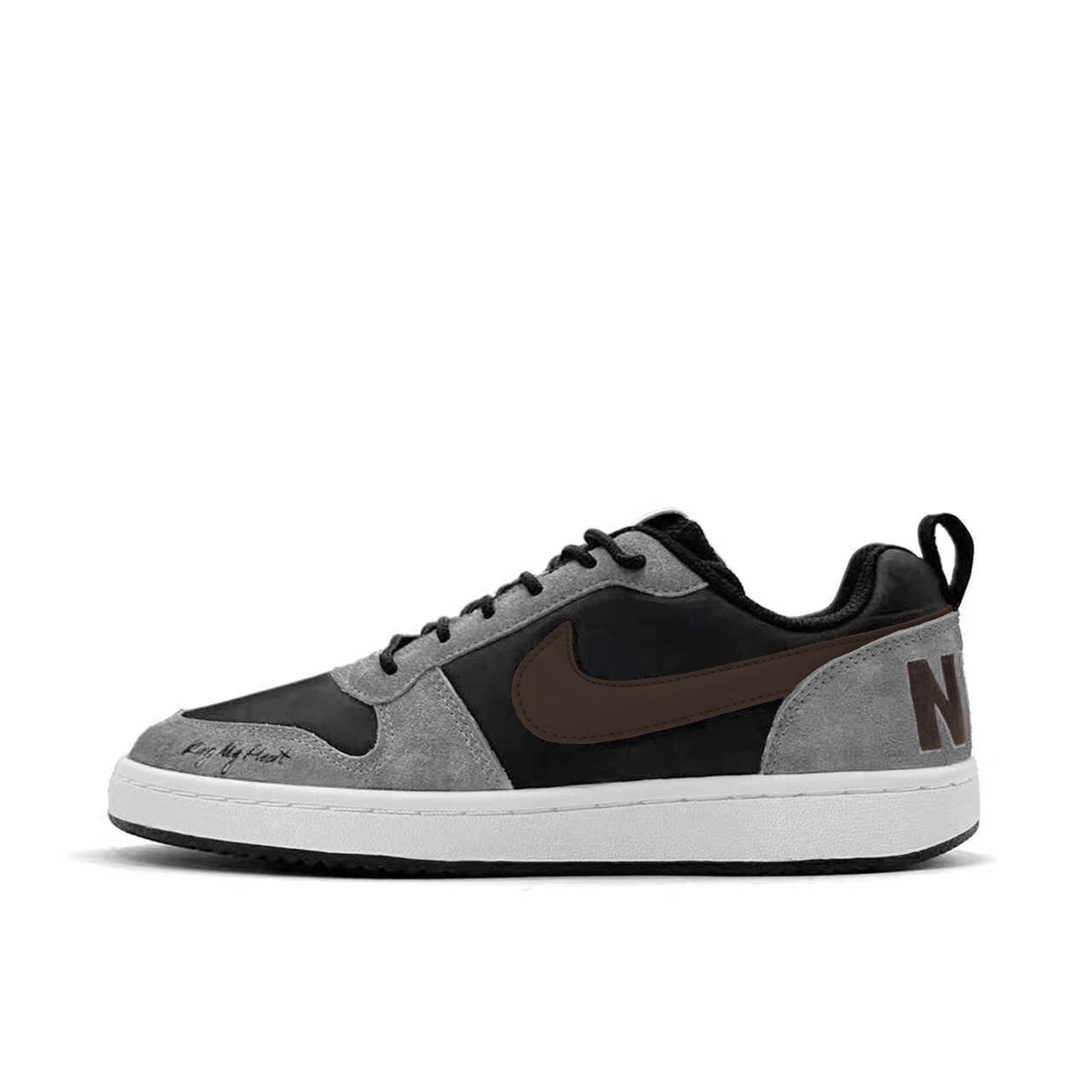 Nike Court Borough Classic Gray Brown Leather Abrasion Resistant Abrasion Resistant Low top Skateboard Shoes Unisex 844881-005(Team476-) 42
Nike Court Borough Classic Gray Brown Leather Abrasion Resistant Abrasion Resistant Low top Skateboard Shoes Unisex 844881-005(Team476-) 42