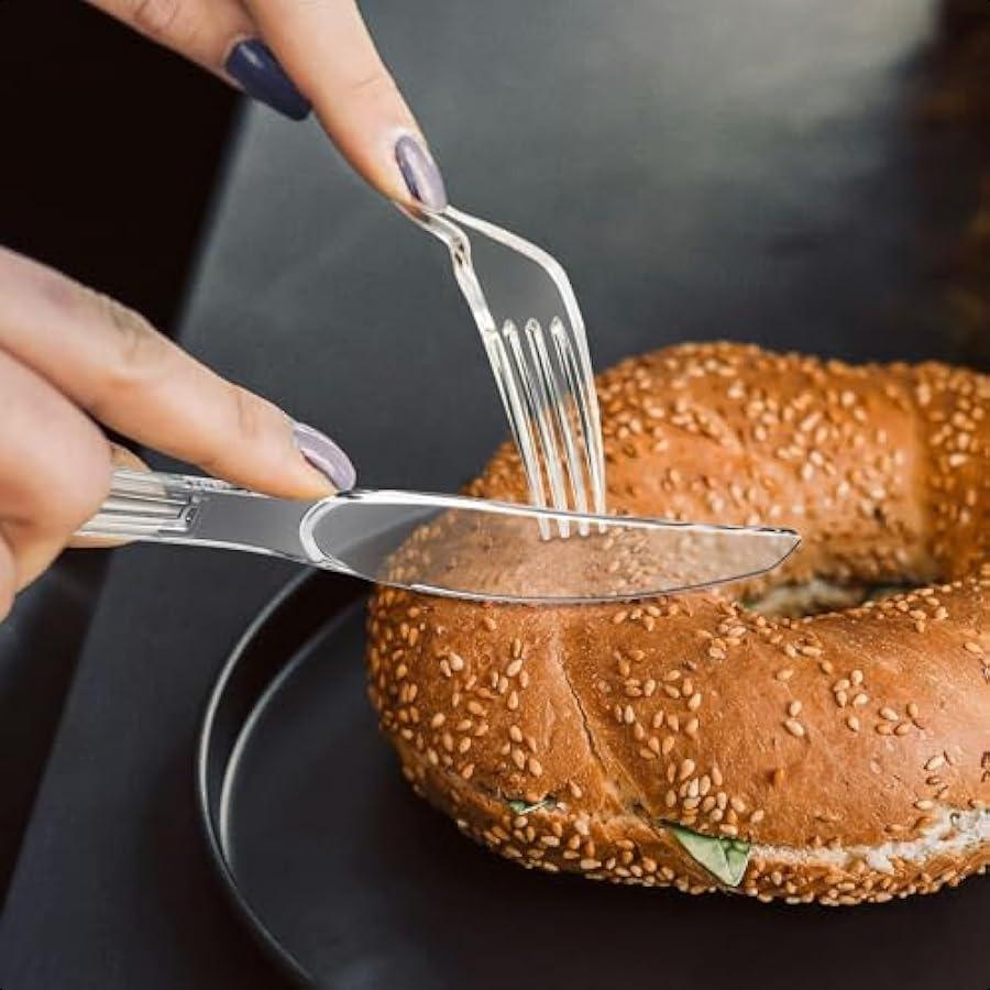 200 штук прозрачных пластиковых ножей, сверхпрочные, премиальные одноразовые вилки, термостойкие и не содержащие БФА, прочные пластиковые столовые приборы для ежедневного использования United States
200 штук прозрачных пластиковых ножей, сверхпрочные, премиальные одноразовые вилки, термостойкие и не содержащие БФА, прочные пластиковые столовые приборы для ежедневного использования United States