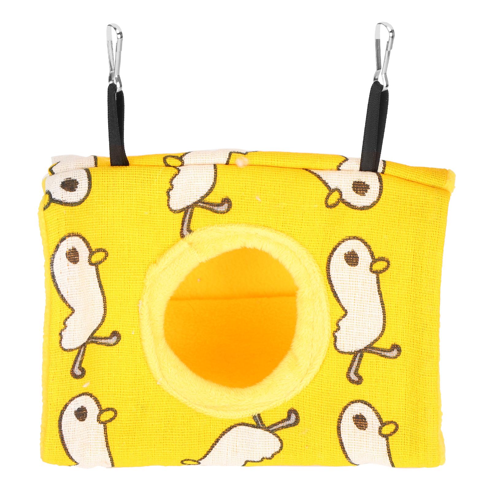 Parrots Hammock Pet Bird Hanging Sleeping Bed Warm Flannel Playing Cave House with Hole(L Duck S
Parrots Hammock Pet Bird Hanging Sleeping Bed Warm Flannel Playing Cave House with Hole(L Duck S