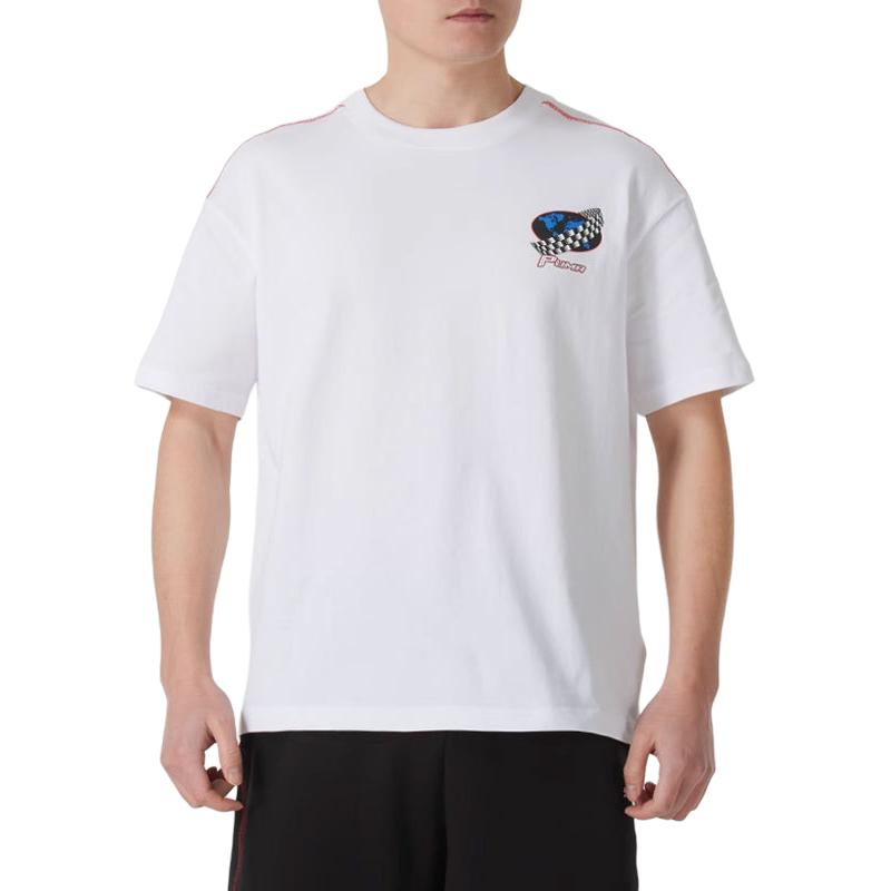 Puma Sports Lifestyle Series Logo Casual Loose Round Neck Breathable Short Sleeve T-Shirt Men T-Shirts Puma-White 633077-02 2XL
Puma Sports Lifestyle Series Logo Casual Loose Round Neck Breathable Short Sleeve T-Shirt Men T-Shirts Puma-White 633077-02 2XL