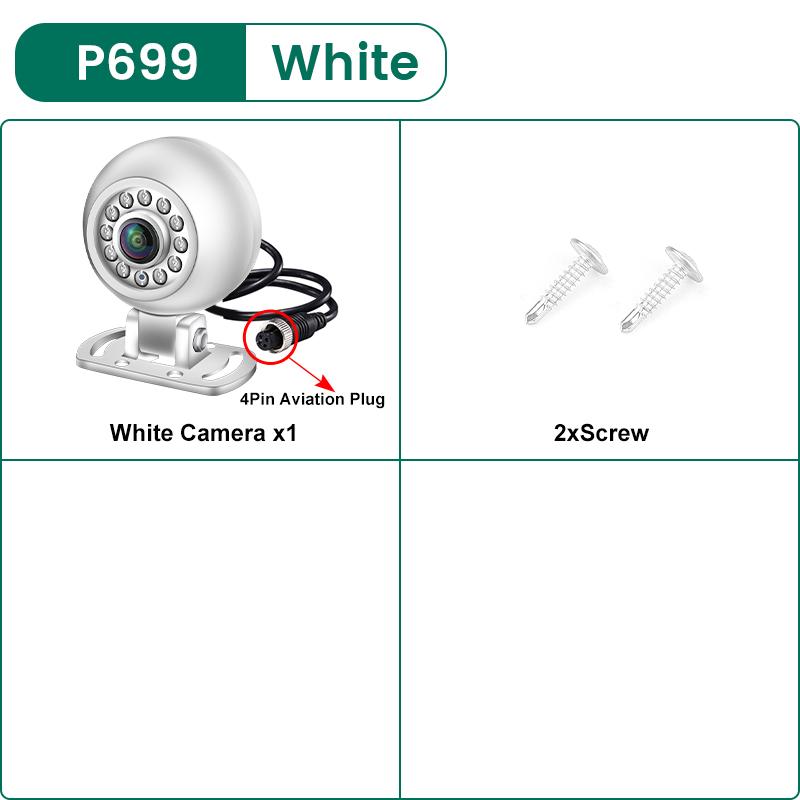 Грузовики, автофургоны, прицепы, фургоны, автобусы AHD 720/1080P Водонепроницаемая ИК-камера ночного видения с углом обзора 180 градусов, передняя/задняя/боковая камера заднего вида
Грузовики, автофургоны, прицепы, фургоны, автобусы AHD 720/1080P Водонепроницаемая ИК-камера ночного видения с углом обзора 180 градусов, передняя/задняя/боковая камера заднего вида