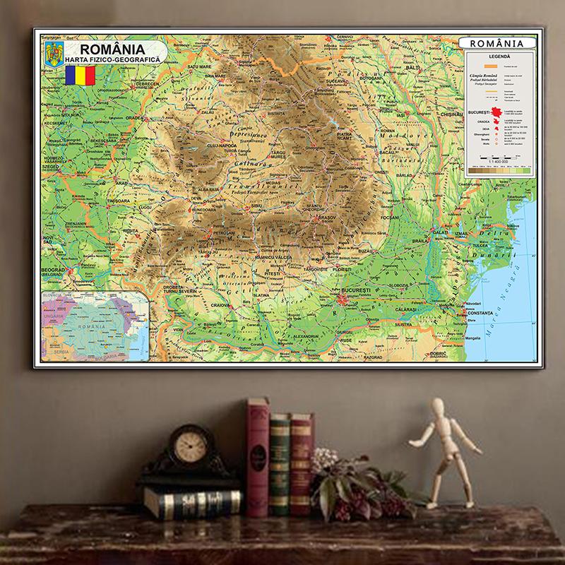 Wall Map,Romanian Map Series Background Cloth Map of Romania Home Wall Decor Painting,Geographical Tools,Tourism/education Tools 59cm*42cm(Canvas)
Wall Map,Romanian Map Series Background Cloth Map of Romania Home Wall Decor Painting,Geographical Tools,Tourism/education Tools 59cm*42cm(Canvas)