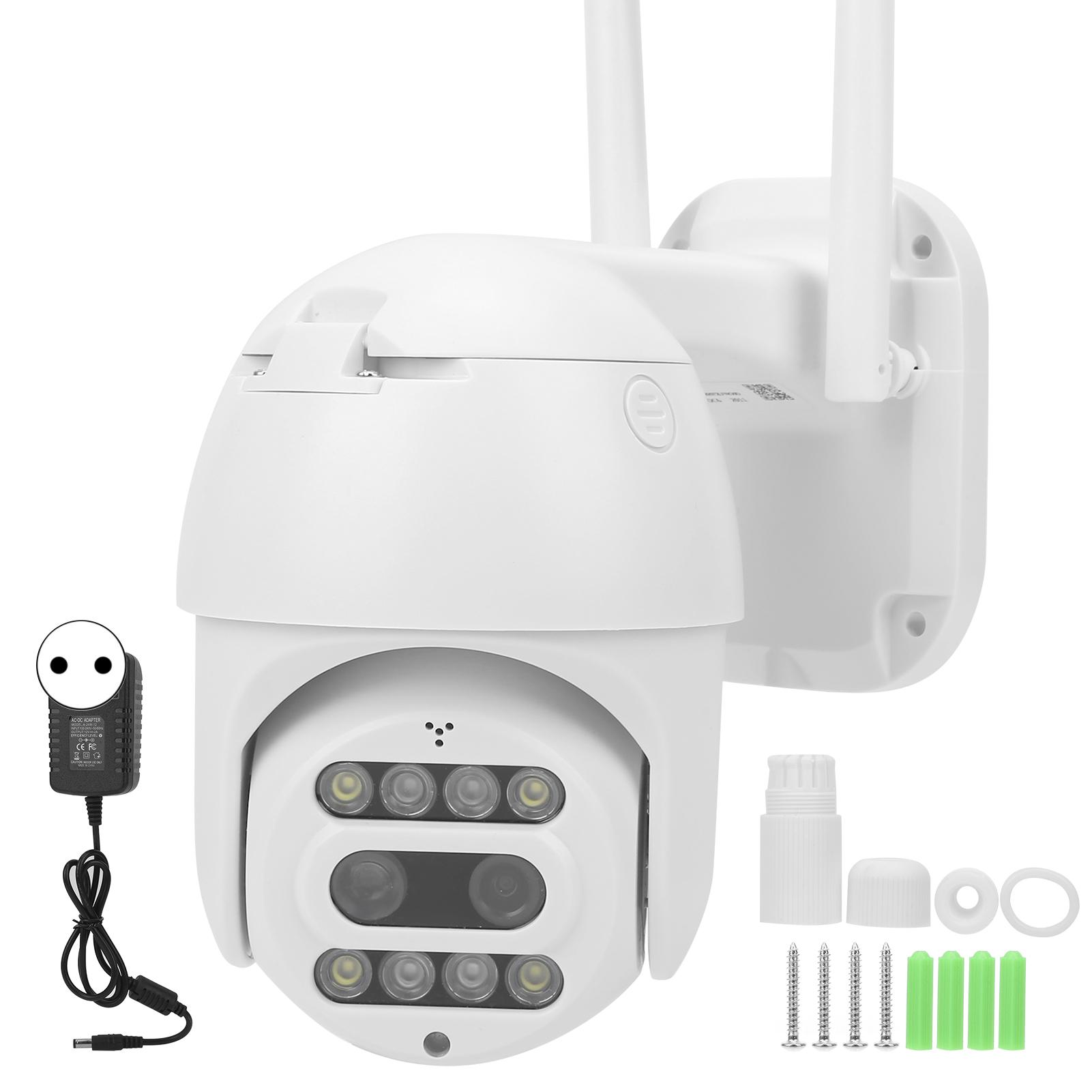 1080P WiFi Camera 8 Lights Dual Lens Motion Detection Full Color Nigh Vision IP66 Waterproof CCTV
1080P WiFi Camera 8 Lights Dual Lens Motion Detection Full Color Nigh Vision IP66 Waterproof CCTV
