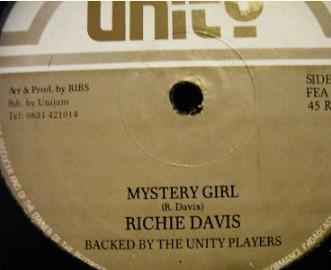 12inch Record RICHIE DAVIS - Mystery Girl FEA027 Unity Sounds UK Reggae, Ska & Dub Used
12inch Record RICHIE DAVIS - Mystery Girl FEA027 Unity Sounds UK Reggae, Ska & Dub Used