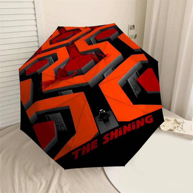 1pc THE SHINING Automatic Open/Close Umbrella Compact Folding Umbrella with 8-Rib Shaft lightweight esign, for Women/Men1190A
1pc THE SHINING Automatic Open/Close Umbrella Compact Folding Umbrella with 8-Rib Shaft lightweight esign, for Women/Men1190A