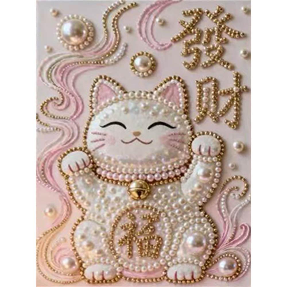 Pearl Maneki-neko DIY Diamond Art Kits 15.7x19.6inch Gem Art Diamond Painting Kits Without Frame for Adults Gift Idea Home Wall Decor 40x50cm
Pearl Maneki-neko DIY Diamond Art Kits 15.7x19.6inch Gem Art Diamond Painting Kits Without Frame for Adults Gift Idea Home Wall Decor 40x50cm