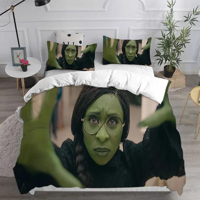 Movie W-Wicked Witch Bedding Sets Duvet Cover Set King Queen Twin Double Comforter Cover Set For Home Decor With Pillowcase EU single(135x200cm)
Movie W-Wicked Witch Bedding Sets Duvet Cover Set King Queen Twin Double Comforter Cover Set For Home Decor With Pillowcase EU single(135x200cm)