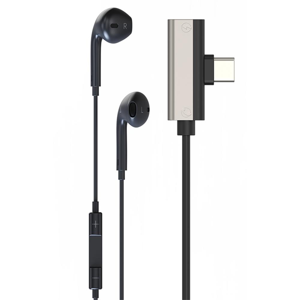 Type-C Wired Digital Earphones PD Charging Voice Call Line Control Singing Recording Headset Gold
Type-C Wired Digital Earphones PD Charging Voice Call Line Control Singing Recording Headset Gold