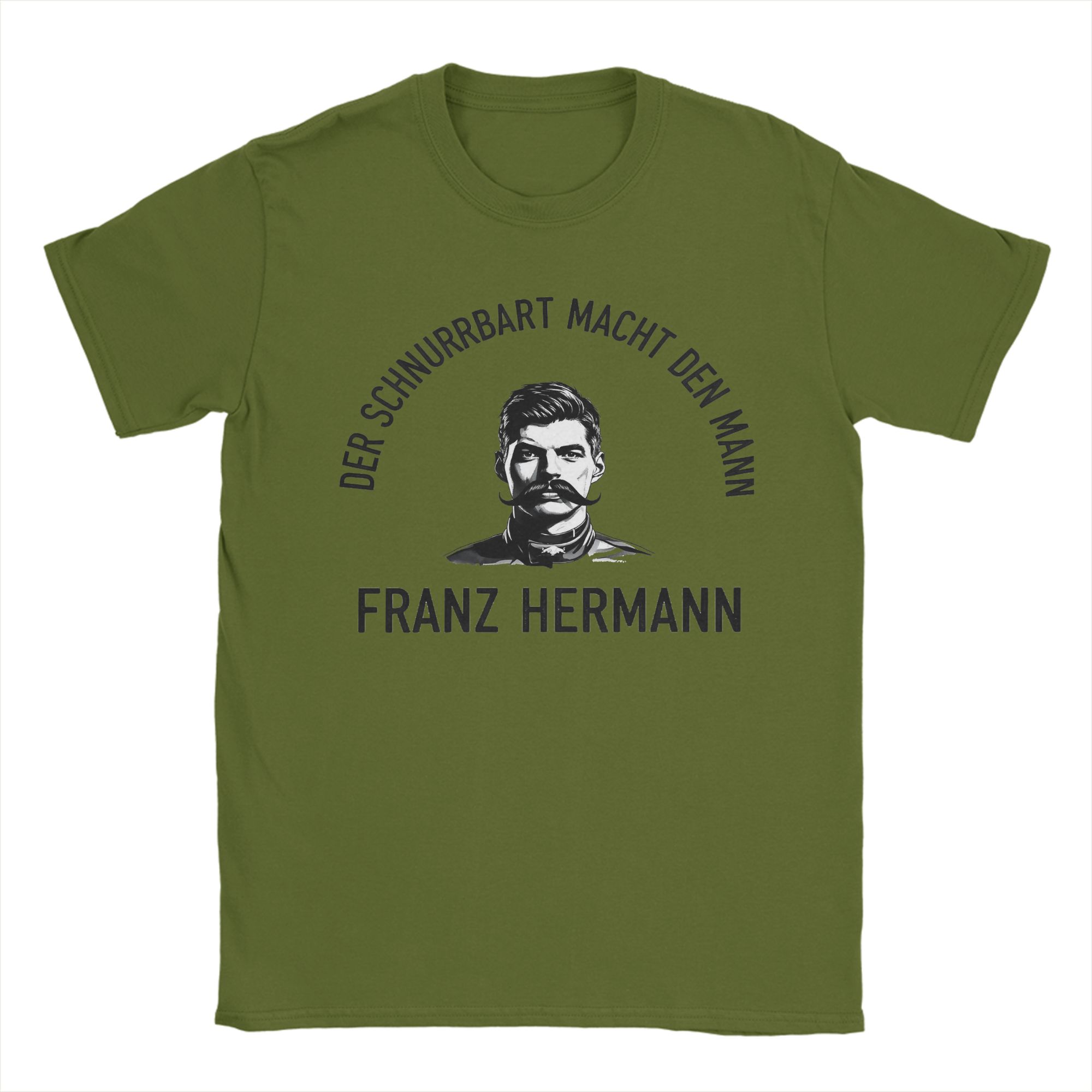 Men T-Shirts Franz Hermann Der Schnurrbart Macht Den Mann 100% Cotton Tee Shirt Short Sleeve T Shirt Crew Neck Clothes Summer 4XL
Men T-Shirts Franz Hermann Der Schnurrbart Macht Den Mann 100% Cotton Tee Shirt Short Sleeve T Shirt Crew Neck Clothes Summer 4XL