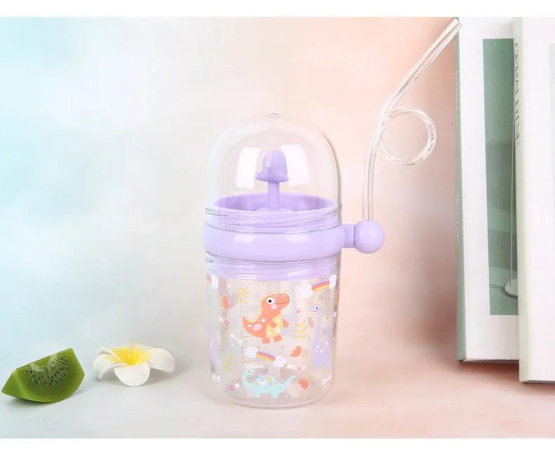 260 мл Детская забавная бутылка-спрей для воды с изображением кита, бутылочки для кормления с соломинками, переносные детские чашки, стакан для питья, вода фиолетовый
260 мл Детская забавная бутылка-спрей для воды с изображением кита, бутылочки для кормления с соломинками, переносные детские чашки, стакан для питья, вода фиолетовый