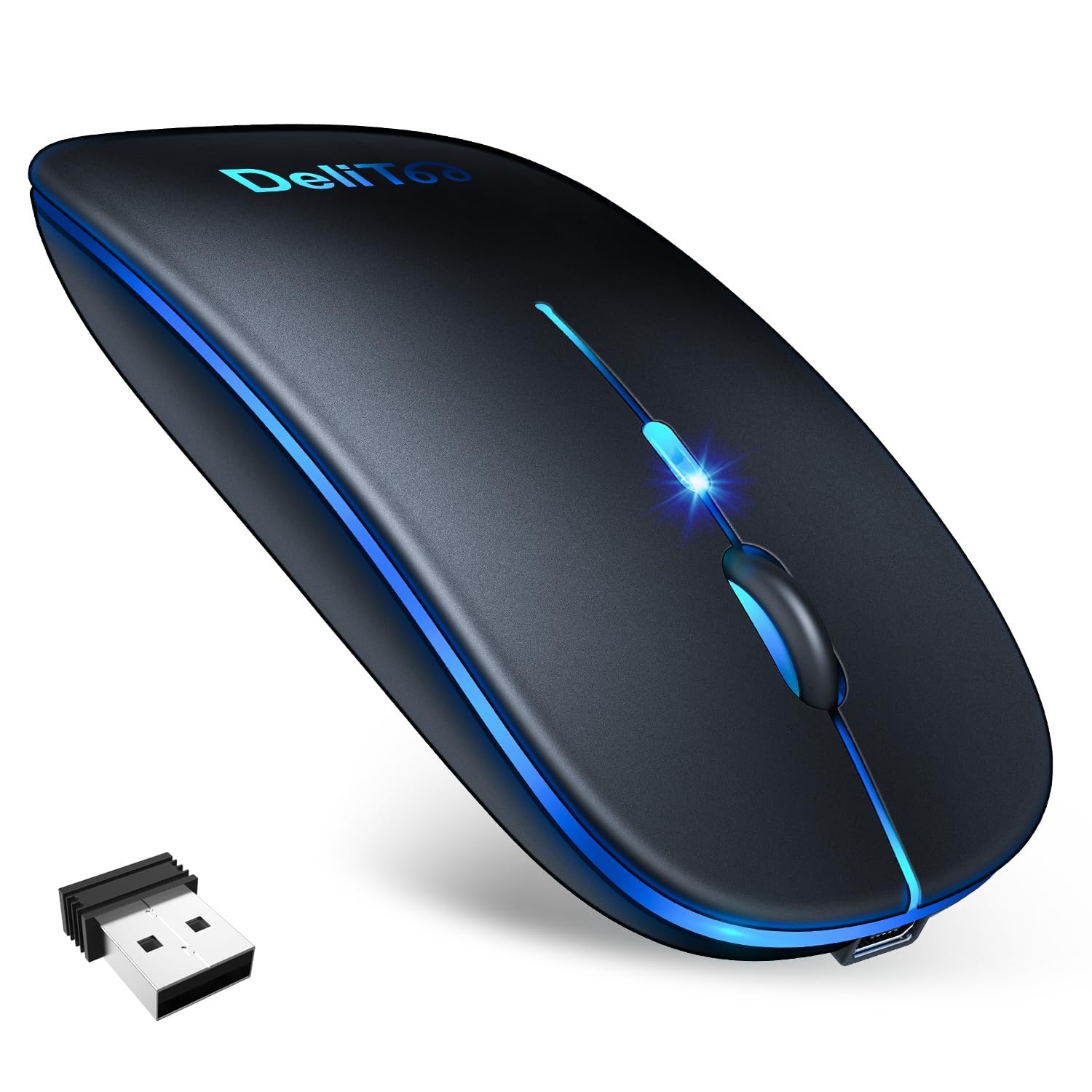 Wireless Wireless Thin Silent 7 Color 3dpi Power Saving Perfect USB Easy Compatible with Mac Windows PC Mouse, Mouse, [High Precision/High чорний
Wireless Wireless Thin Silent 7 Color 3dpi Power Saving Perfect USB Easy Compatible with Mac Windows PC Mouse, Mouse, [High Precision/High чорний