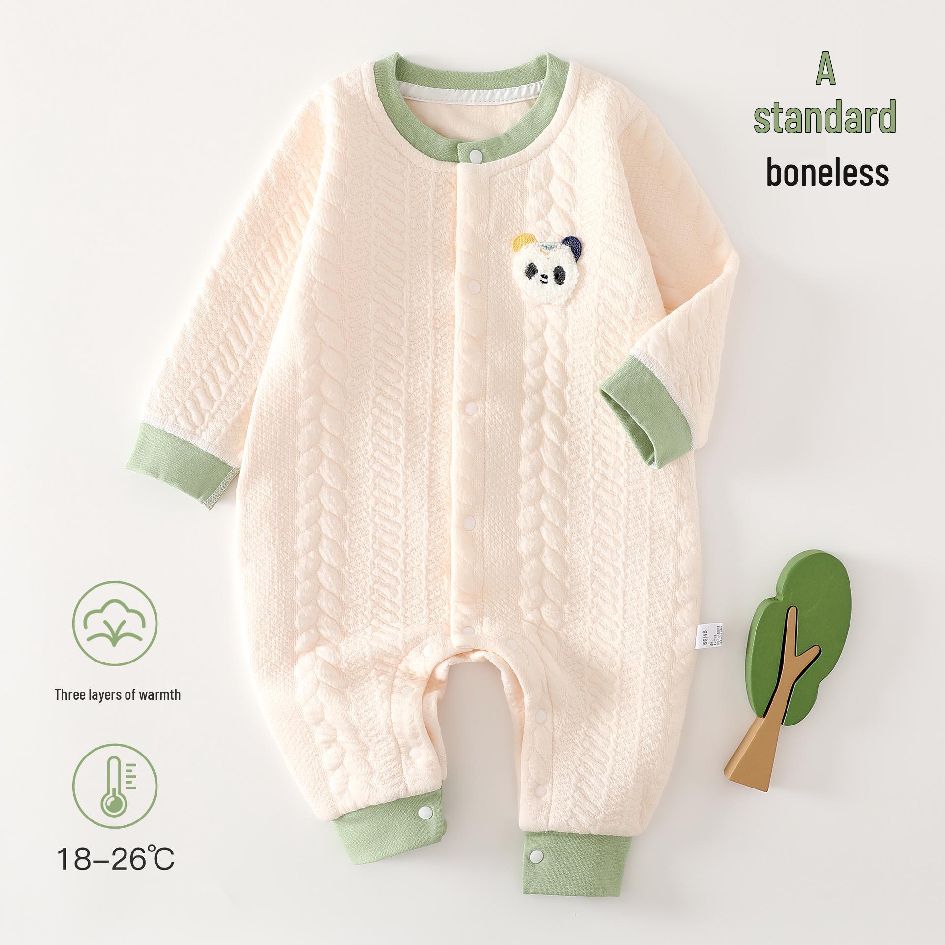 Newborn & Toddler Spring/Autumn Padded Butterfly Crawling Suit – Thick, Three-Layer Warmth for Outdoor Play 66 cm синий
Newborn & Toddler Spring/Autumn Padded Butterfly Crawling Suit – Thick, Three-Layer Warmth for Outdoor Play 66 cm синий