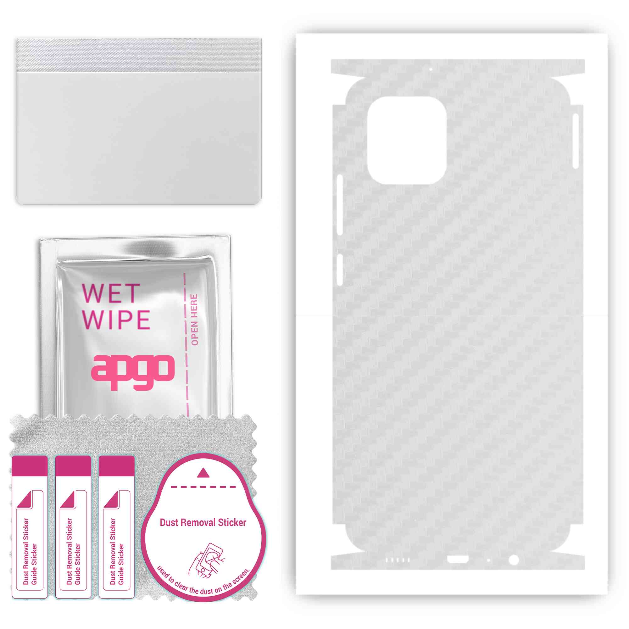 apgo Protective Skin Sticker for the back+sides compatible with Samsung Galaxy A03, Full Wrap Film, Foil, Vinyl - Pattern Transparent Carbon
apgo Protective Skin Sticker for the back+sides compatible with Samsung Galaxy A03, Full Wrap Film, Foil, Vinyl - Pattern Transparent Carbon