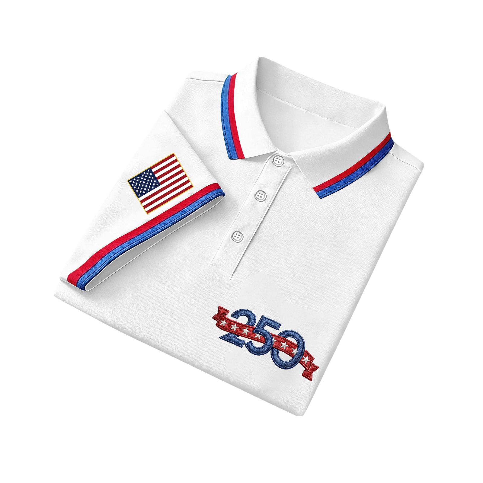 250 Anniversary USA Shirt Men Retro States Flag Print Polo Shirt Patriotic Themed Polo Top Classic Collar XL білий
250 Anniversary USA Shirt Men Retro States Flag Print Polo Shirt Patriotic Themed Polo Top Classic Collar XL білий