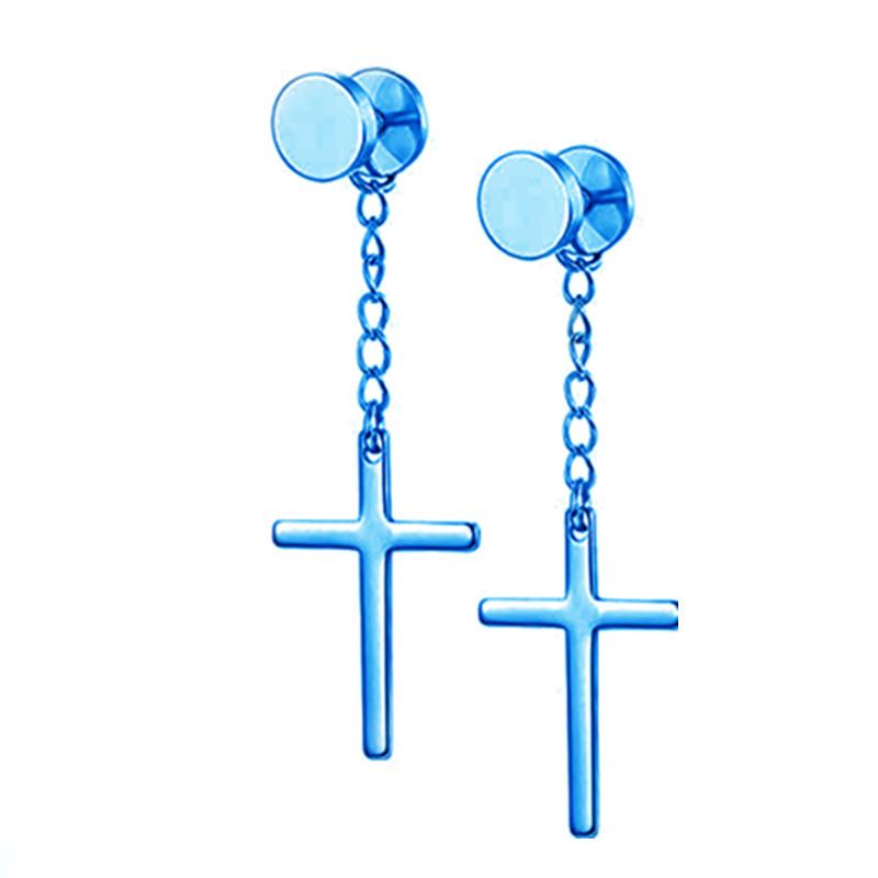 WKOUD 2PCS Stainless Steel No Piercing Cross For Men Kpop Clip On Cross Earring Gothic Punk Fake Ear Cuff Cross Earring Dangle
WKOUD 2PCS Stainless Steel No Piercing Cross For Men Kpop Clip On Cross Earring Gothic Punk Fake Ear Cuff Cross Earring Dangle