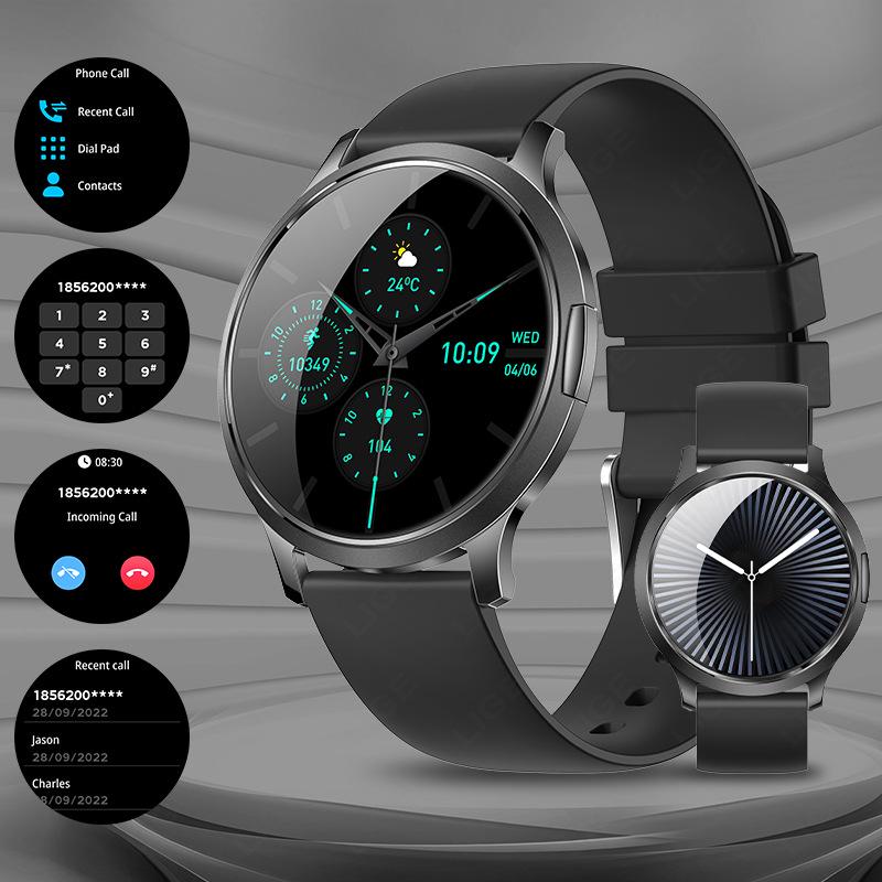 V93 Ultra-thin Smartwatch, 1.32-inch Screen, Heart Rate Health Monitor, Calling Feature, Couple Design
V93 Ultra-thin Smartwatch, 1.32-inch Screen, Heart Rate Health Monitor, Calling Feature, Couple Design