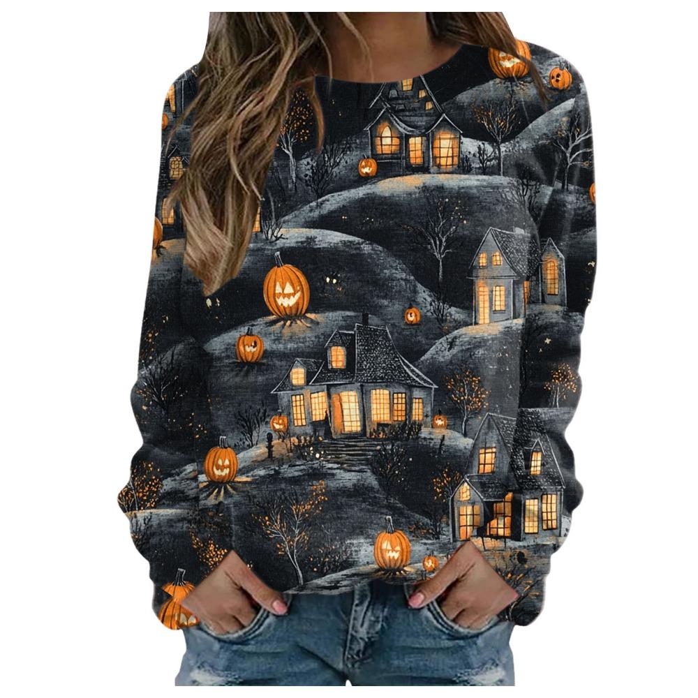 Women s printed round neck long sleeved shirt XL
Women s printed round neck long sleeved shirt XL