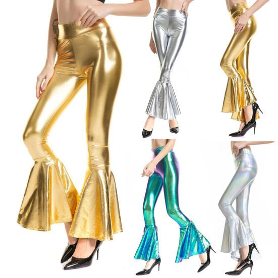 Узкие расклешенные брюки из глянцевой искусственной кожи, леггинсы градиентного цвета с высокой талией, сексуальные длинные брюки для ночного клуба
Узкие расклешенные брюки из глянцевой искусственной кожи, леггинсы градиентного цвета с высокой талией, сексуальные длинные брюки для ночного клуба