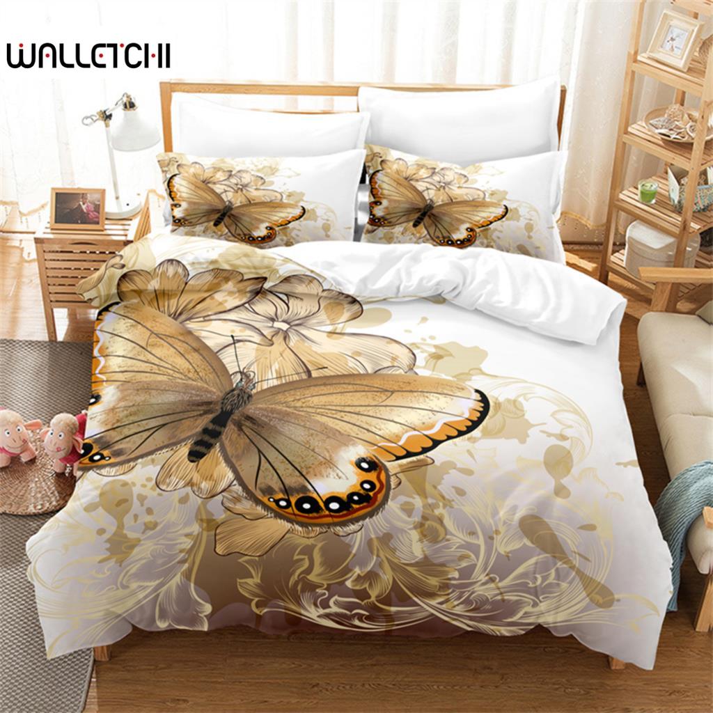 Golden Pattern Butterfly Bedding Set Duvet Cover Set 3d Bedding Digital Printing Bed Linen Queen Size Bedding Set Fashion Design EU single(135x200cm)
Golden Pattern Butterfly Bedding Set Duvet Cover Set 3d Bedding Digital Printing Bed Linen Queen Size Bedding Set Fashion Design EU single(135x200cm)