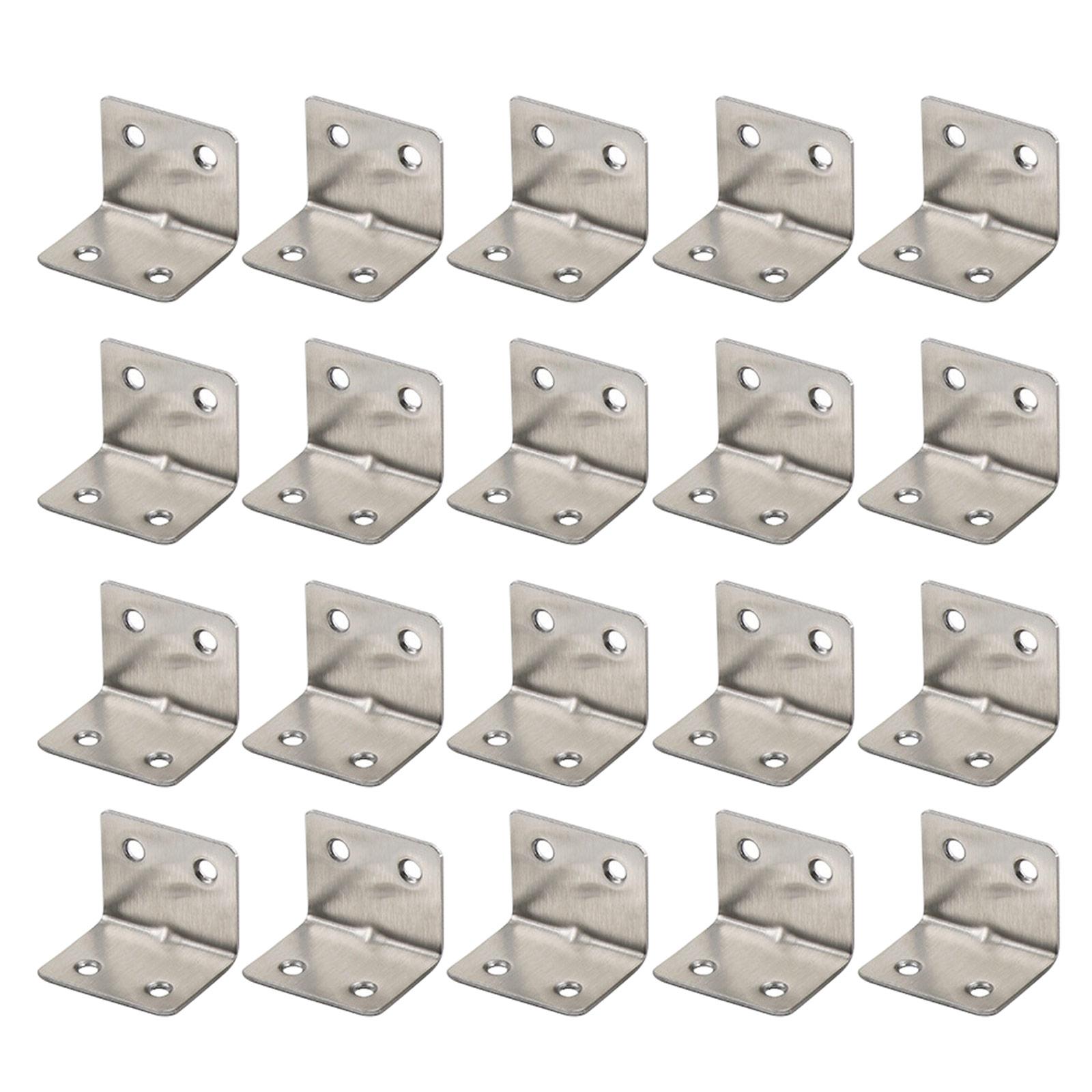 20 шт. Сверхпрочный металлический угловой кронштейн L-образной формы из нержавеющей стали, опорный кронштейн для полок, фурнитура для мебели серебристого цвета A
20 шт. Сверхпрочный металлический угловой кронштейн L-образной формы из нержавеющей стали, опорный кронштейн для полок, фурнитура для мебели серебристого цвета A