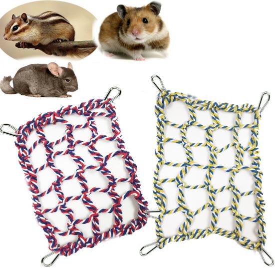 Bird Climbing Toy Hammock Toy Cotton Rope Weaving Cage Accessories Bird Parrot Toy
Bird Climbing Toy Hammock Toy Cotton Rope Weaving Cage Accessories Bird Parrot Toy