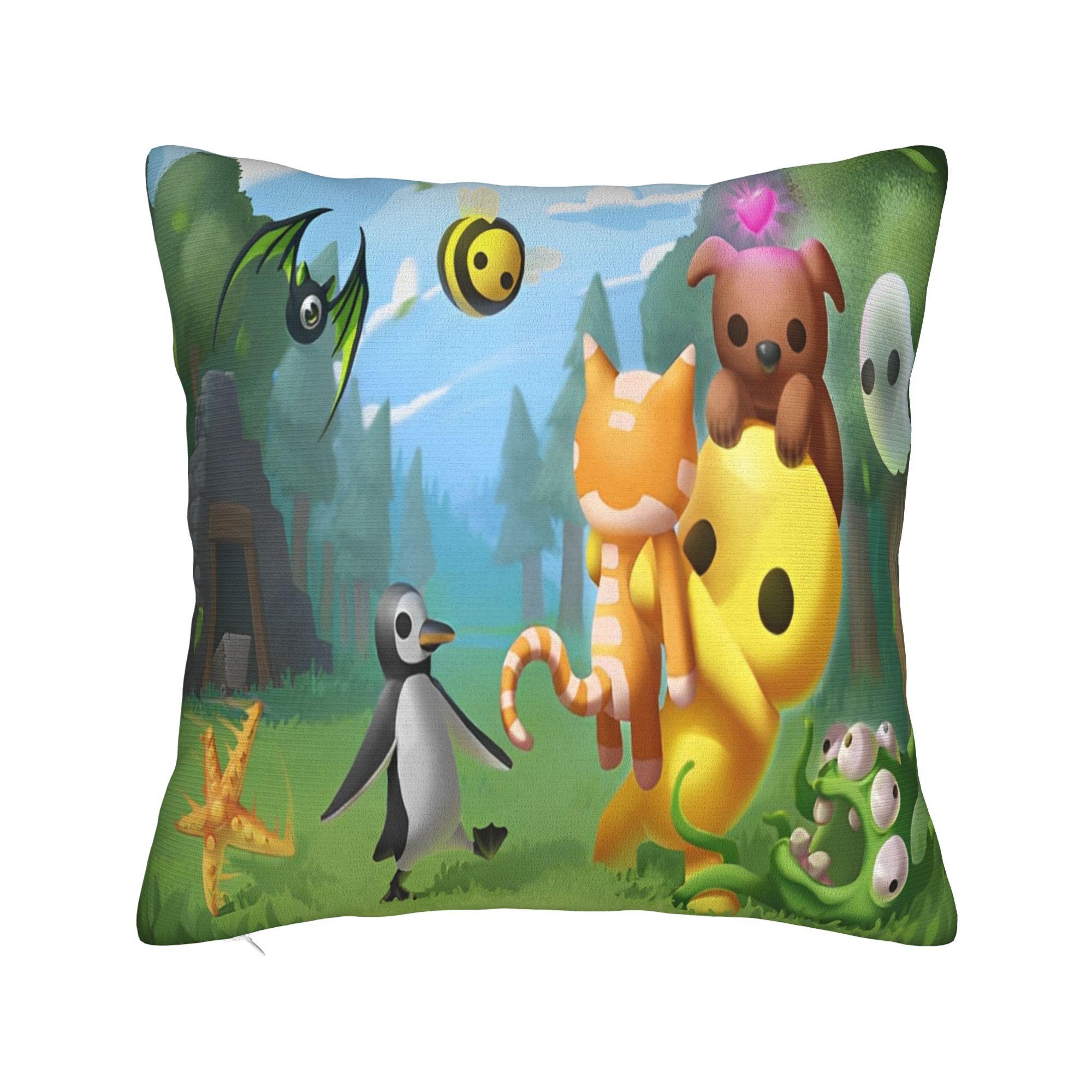 Home Decoration Wobbly Life Online Game Pillowcase Accessories Pillow Covers Square Multiple Sizes 18x18in 45X45cm
Home Decoration Wobbly Life Online Game Pillowcase Accessories Pillow Covers Square Multiple Sizes 18x18in 45X45cm