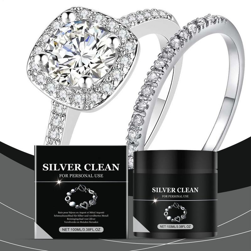 Silver Cleaner Jewelry Tarnish Remover Professional Jewelry Cleaning Liquid Solution Gentle Protective Ring Necklace Bracelet United States
Silver Cleaner Jewelry Tarnish Remover Professional Jewelry Cleaning Liquid Solution Gentle Protective Ring Necklace Bracelet United States