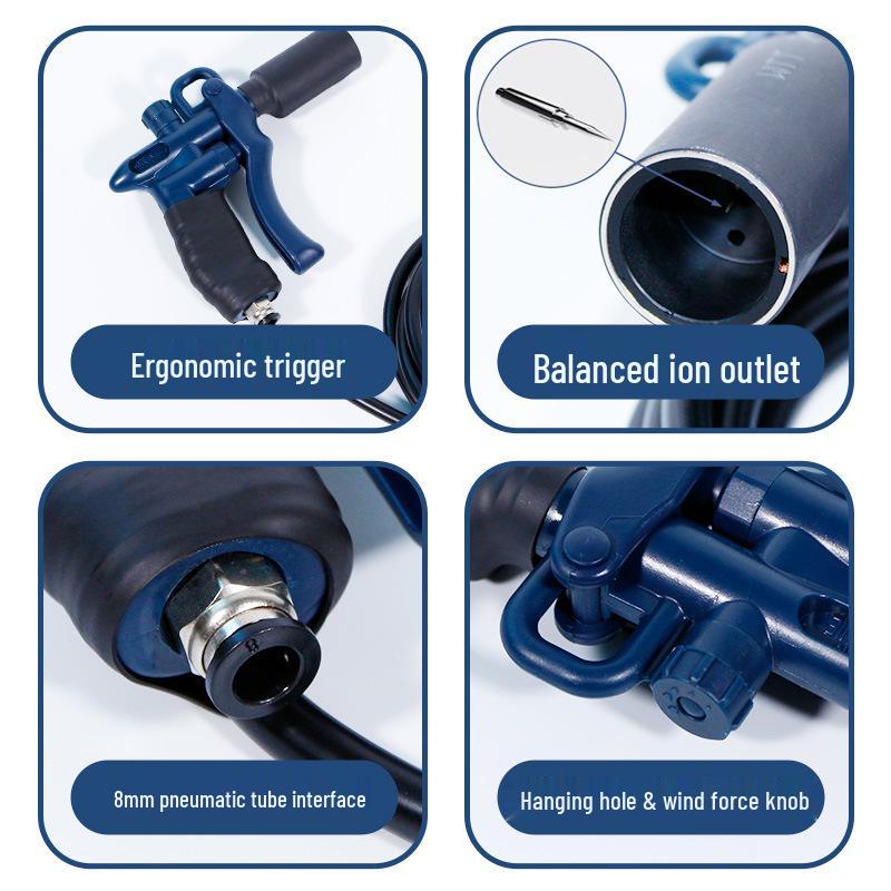 SY202C Sheng Yuan Ion Wind Gun - High-Efficiency Industrial Static Eliminator & Dust Remover Contact Customer Service for Customization
SY202C Sheng Yuan Ion Wind Gun - High-Efficiency Industrial Static Eliminator & Dust Remover Contact Customer Service for Customization