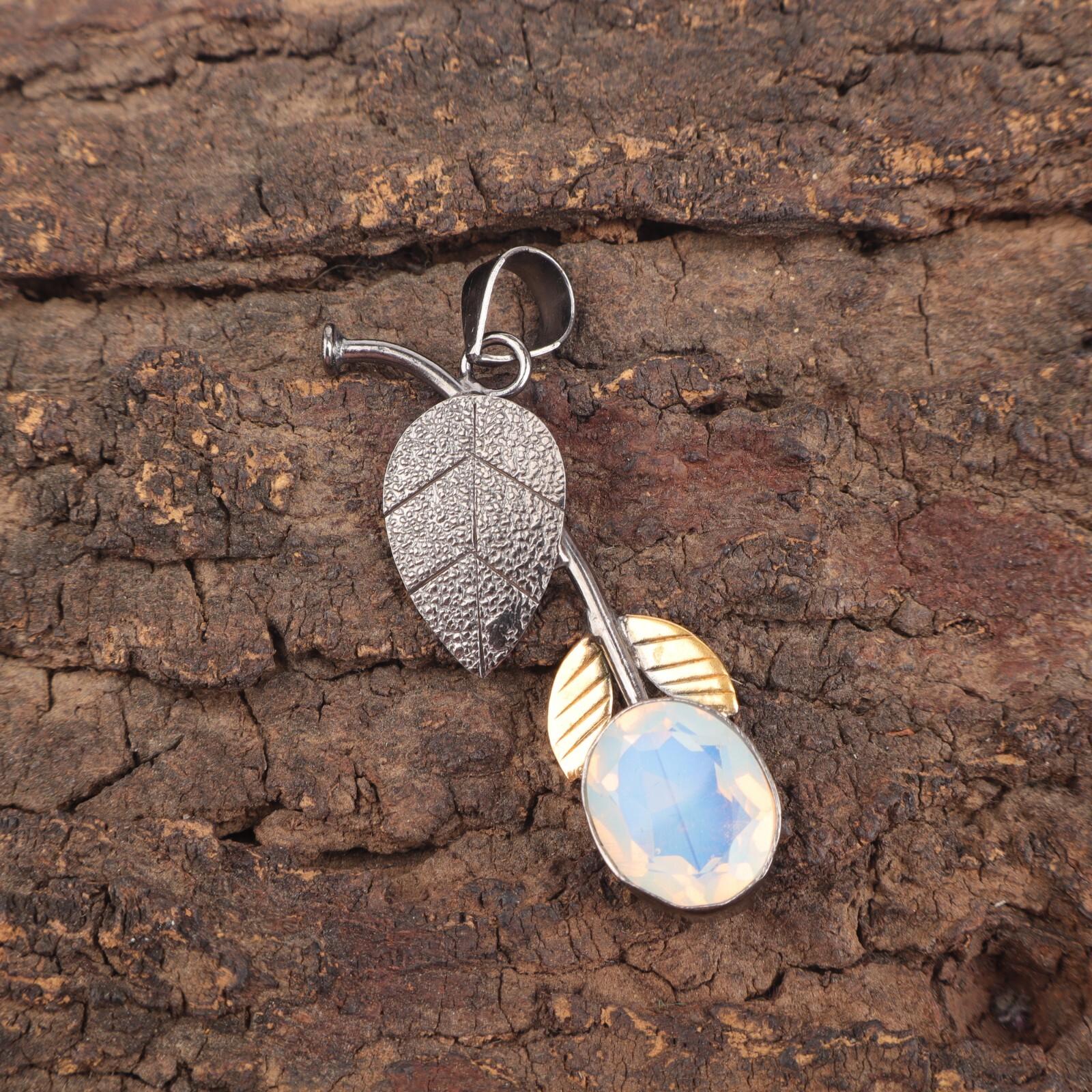 Milky Opal Gemstone 925 Silver October Birth Unique Friendship Day Boho Pendant PP-55-15
Milky Opal Gemstone 925 Silver October Birth Unique Friendship Day Boho Pendant PP-55-15