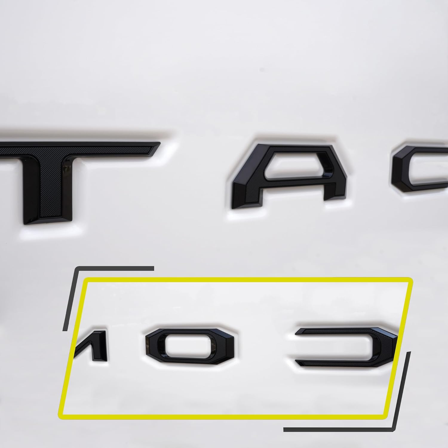 Dedicated Toyota Tacoma 2024+ Tailgate 3D Letter Cover Emblem Car Sticker Design Car Accessories Sticker
Dedicated Toyota Tacoma 2024+ Tailgate 3D Letter Cover Emblem Car Sticker Design Car Accessories Sticker