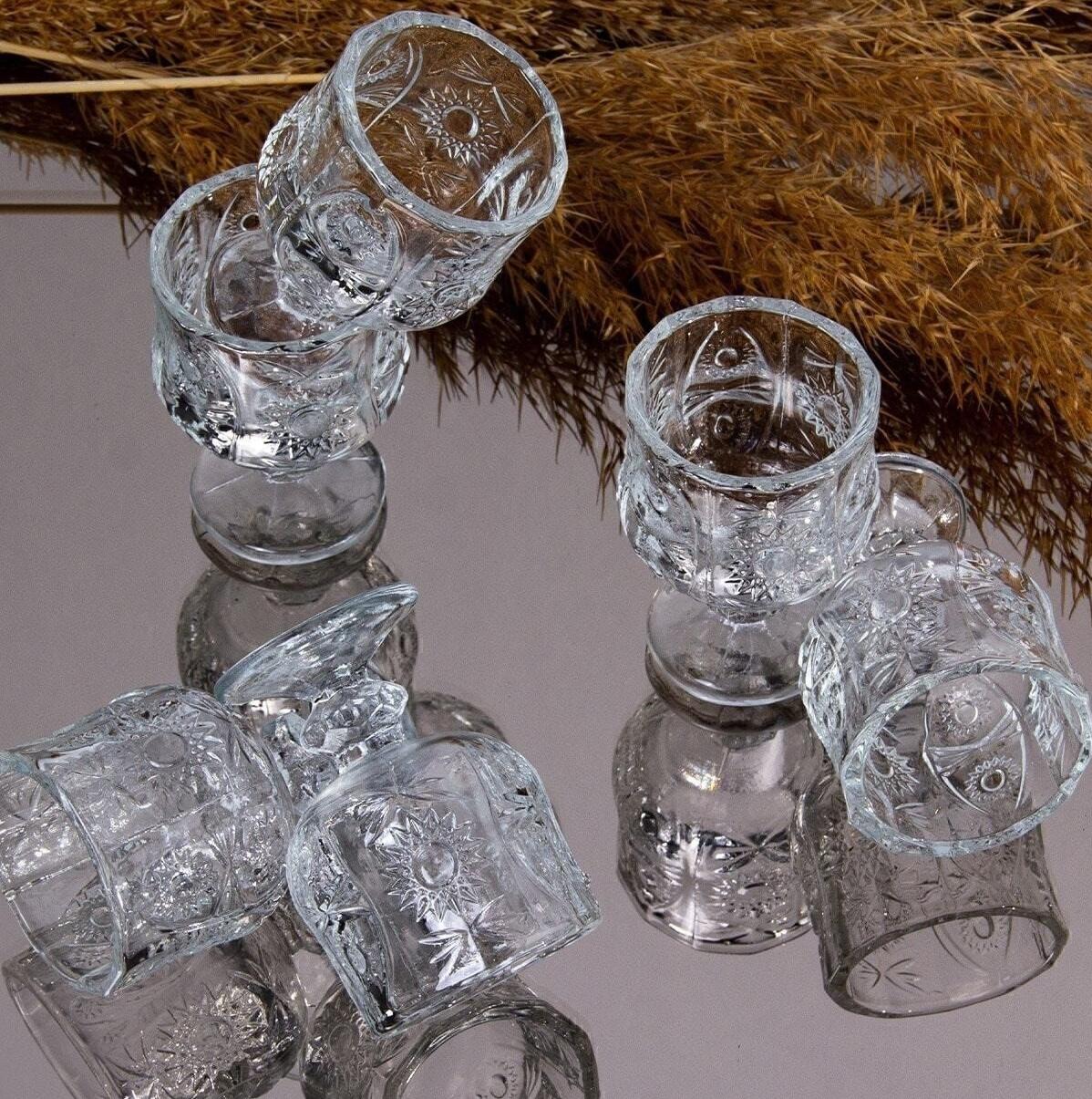 Crystal Cut 6 Pieces Coffee Side Water Liqueur Glass Glass Home Kitchen Standart білий
Crystal Cut 6 Pieces Coffee Side Water Liqueur Glass Glass Home Kitchen Standart білий