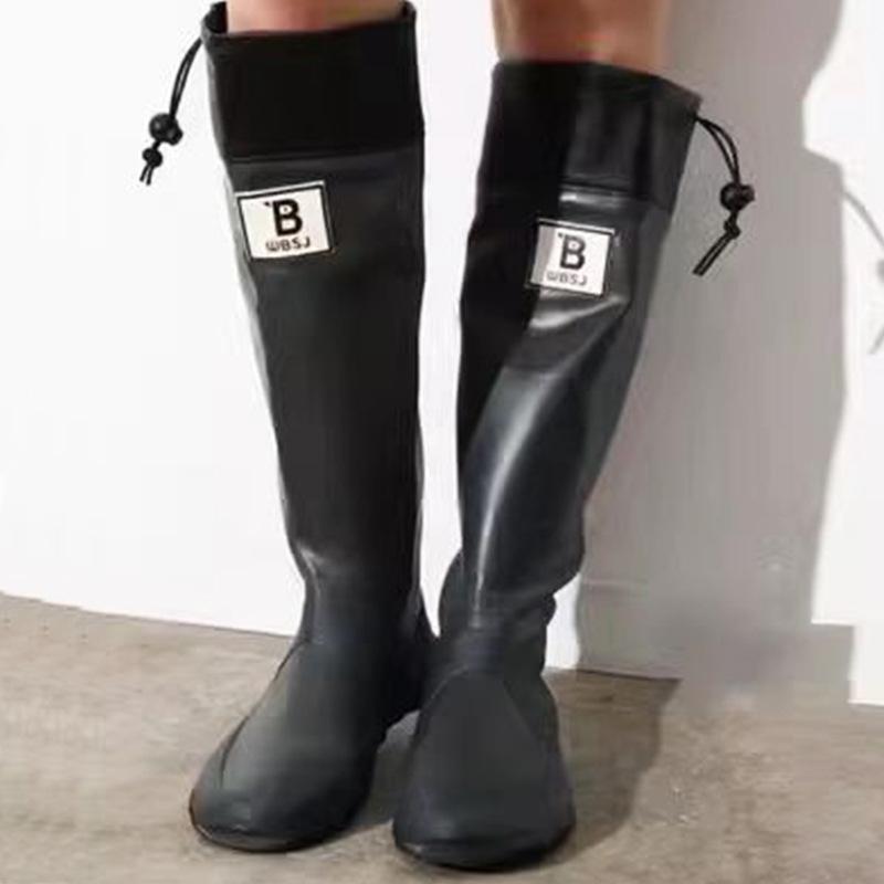 Winter new outdoor camping long knight boots women s knee water shoes waterproof and non-slip rain boots 34 чорний
Winter new outdoor camping long knight boots women s knee water shoes waterproof and non-slip rain boots 34 чорний