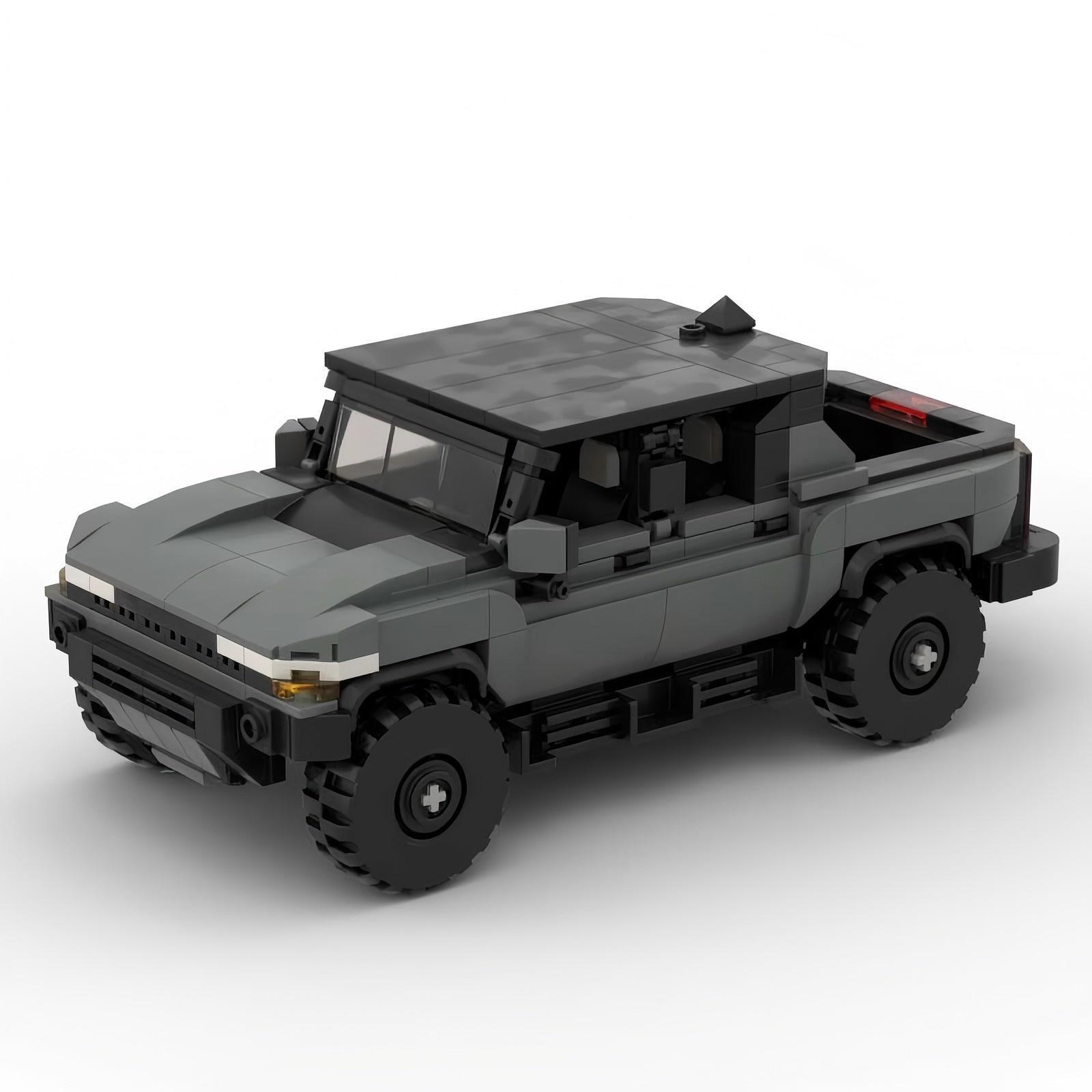 GMC Hummer Electric Pickup Truck Toy Building Blocks Compatible with LEGO Bricks 488 pcs
GMC Hummer Electric Pickup Truck Toy Building Blocks Compatible with LEGO Bricks 488 pcs