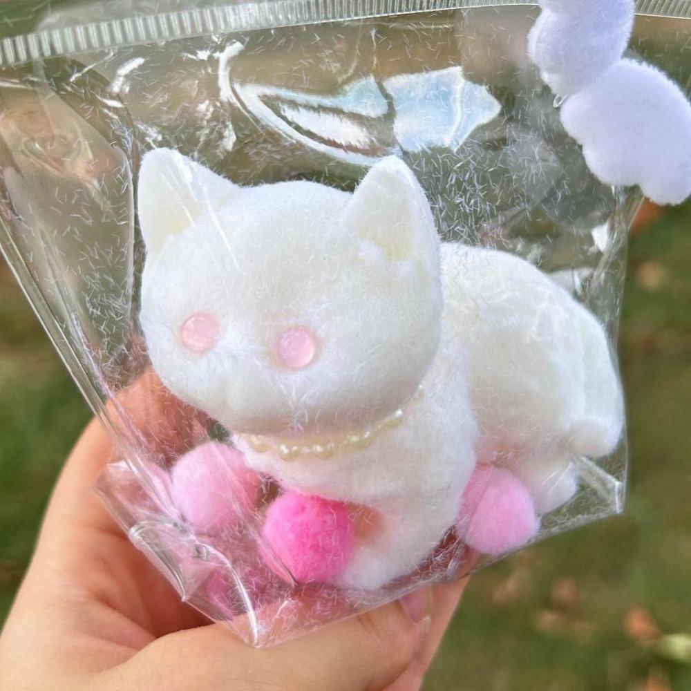 Мультфільм Squeeze Cat Toys Release Relax Toys Soft Cat Stress Release Squeeze Ball чорний
Мультфільм Squeeze Cat Toys Release Relax Toys Soft Cat Stress Release Squeeze Ball чорний